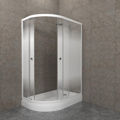 Душевой уголок Triton Коралл-Лайт 120x80 А (правосторонний)