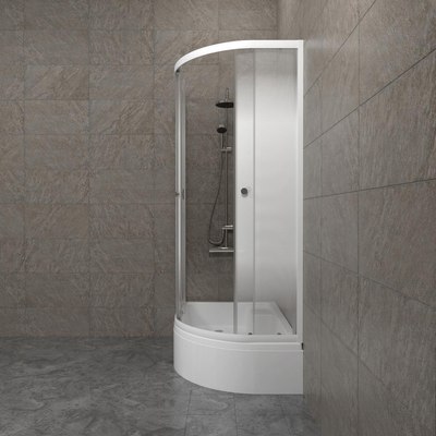 Душевой уголок Triton Коралл-Лайт 120x80 В (левосторонний)