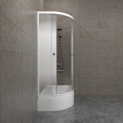 Душевой уголок Triton Коралл-Лайт 120x80 В (правосторонний)