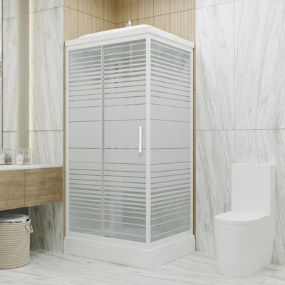 Душевая кабина Triton Квадро 120x80 А Полосы, ДН4