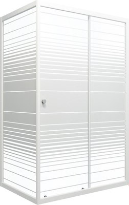 Душевой уголок Triton Фьюжн 100x80 А Полосы