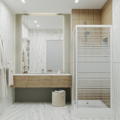 Душевой уголок Triton Фьюжн 100x80 А Полосы