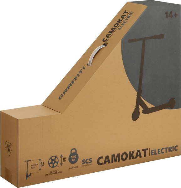 Самокат трюковый Graffiti Electric 24 / 10205146