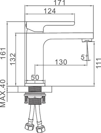 Смеситель Gerhans K11027W
