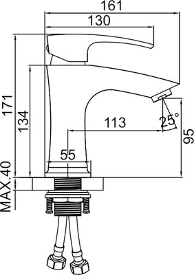 Смеситель Gerhans K11014D