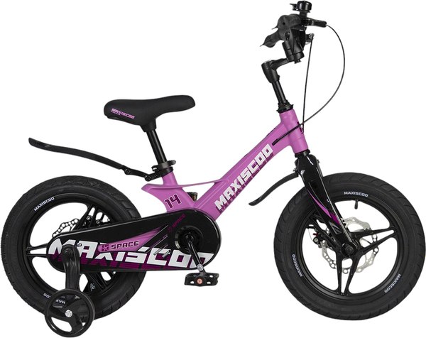 Детский велосипед Maxiscoo Space Deluxe Plus 14 2025 / MSC-S1442D - фото