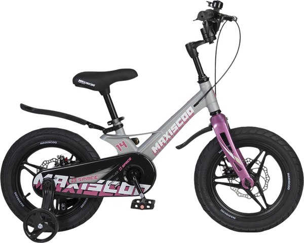 Детский велосипед Maxiscoo Space Deluxe Plus 14 2025 / MSC-S1443D - фото