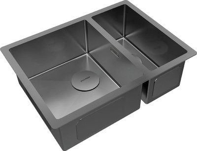 Мойка кухонная Paulmark PM225844-GM