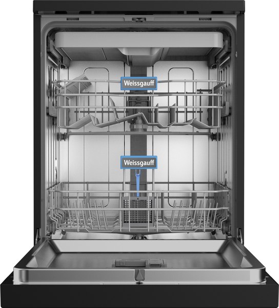 Посудомоечная машина Weissgauff DW 6038 D Dual Wash Black