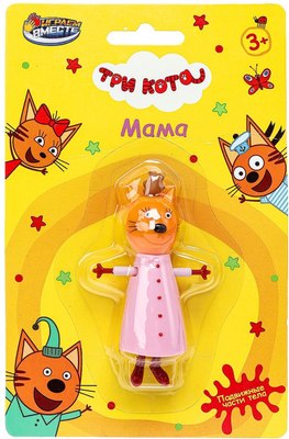 Фигурка игровая Играем вместе Три Кота / PF-3C-MAMA-RU