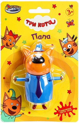 Фигурка игровая Играем вместе Три Кота / PF-3C-PAPA-RU