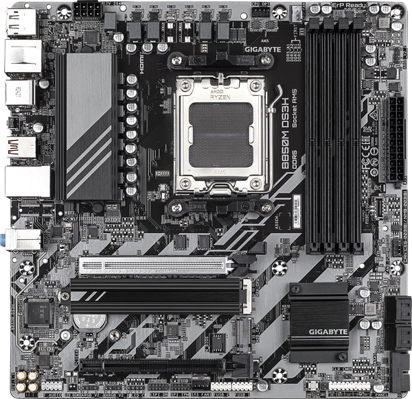 Материнская плата Gigabyte B850M DS3H - фото