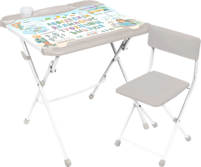 Комплект мебели с детским столом Ника Умница КНД4/5 - фото