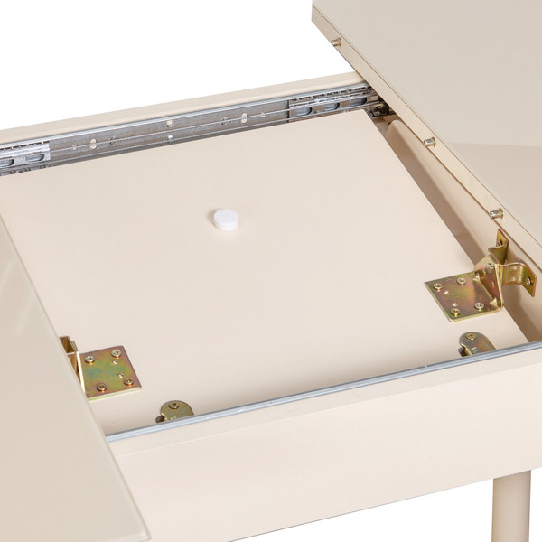 Обеденный стол Listvig Винер Mini R раздвижной со стеклом