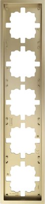 Рамка для выключателей и розеток Lezard Zima 704-3600-150 - фото