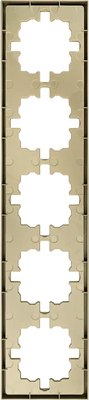Рамка для выключателей и розеток Lezard Zima 704-3600-150