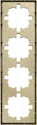 Рамка для выключателей и розеток Lezard Zima 704-3600-149