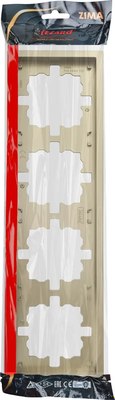 Рамка для выключателей и розеток Lezard Zima 704-3600-149