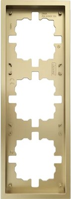Рамка для выключателей и розеток Lezard Zima 704-3600-148 - фото