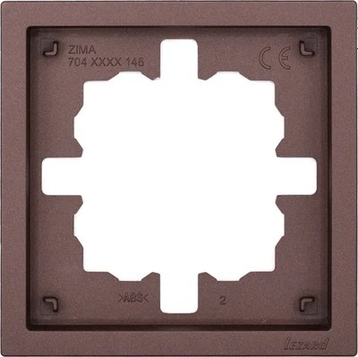 Рамка для выключателей и розеток Lezard Zima 704-7300-146 - фото
