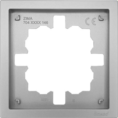 Рамка для выключателей и розеток Lezard Zima 704-7400-146 - фото