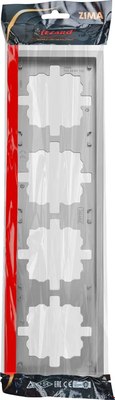 Рамка для выключателей и розеток Lezard Zima 704-7400-149