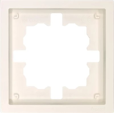Рамка для выключателей и розеток Lezard Zima 704-9000-146 - фото