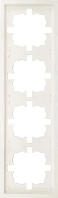 Рамка для выключателей и розеток Lezard Zima 704-9000-149 - фото