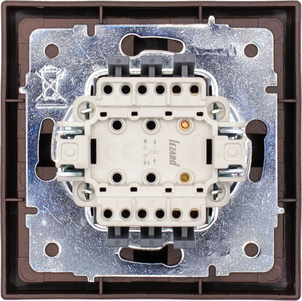 Кнопка звонка Lezard Zima 704-7388-103QC