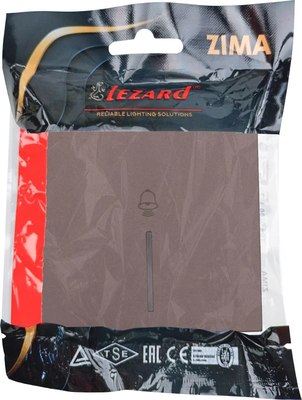 Кнопка звонка Lezard Zima 704-7388-108QC