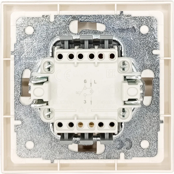 Кнопка звонка Lezard Zima 704-9088-108QC