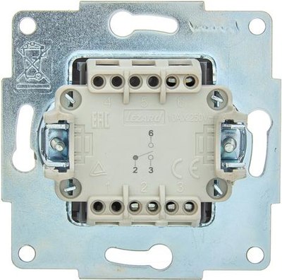 Выключатель Lezard Asti 7081-0288-105