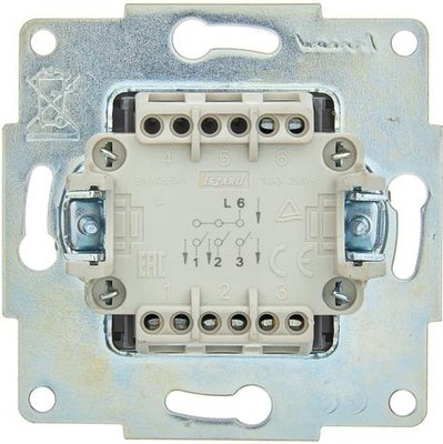 Выключатель Lezard Asti 7081-0288-109