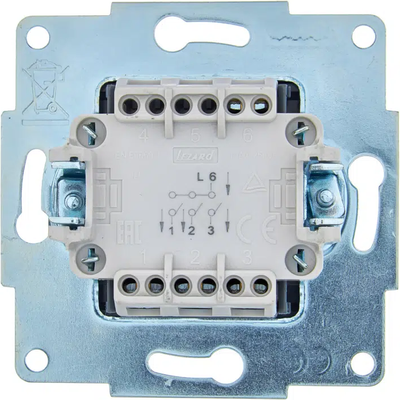 Выключатель Lezard Asti 7081-3588-109