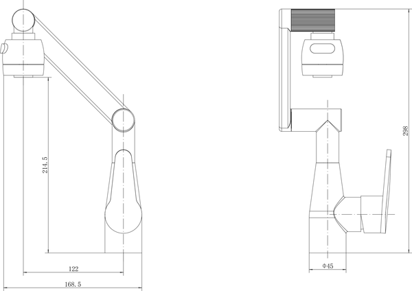 Смеситель Fashun PL4010