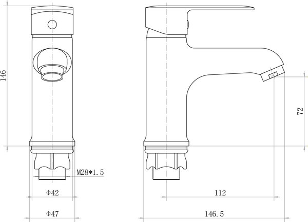Смеситель Fashun PD10054