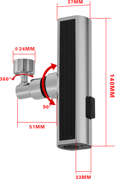 Аэратор для смесителя Fashun N37