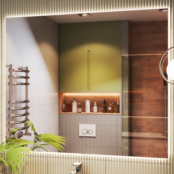 Зеркало Vigo Quadro Comfort 1200 - фото