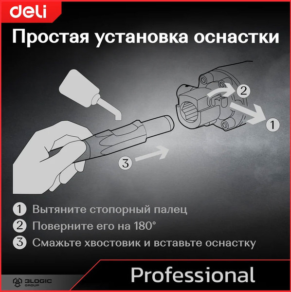 Отбойный молоток Deli DG15-2E