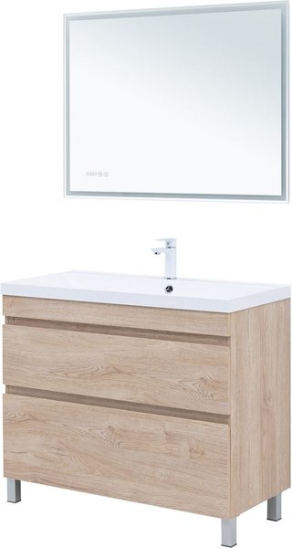 Тумба под умывальник Aquanet Нота New 100 / 344149