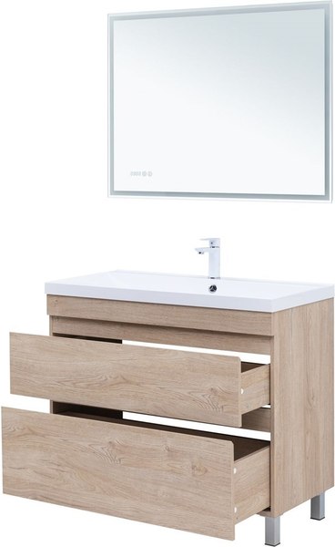 Тумба под умывальник Aquanet Нота New 100 / 344149