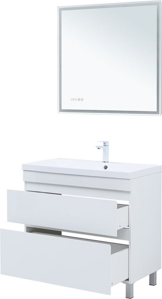 Тумба под умывальник Aquanet Нота New 90 / 344147