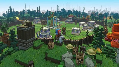 Игра для игровой консоли PlayStation 4 Minecraft Legends. Deluxe Edition