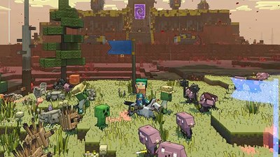Игра для игровой консоли PlayStation 4 Minecraft Legends. Deluxe Edition