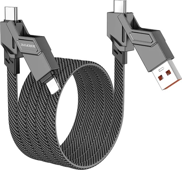 Кабель Borofone BU43 4в1 Lightning-Type C - фото