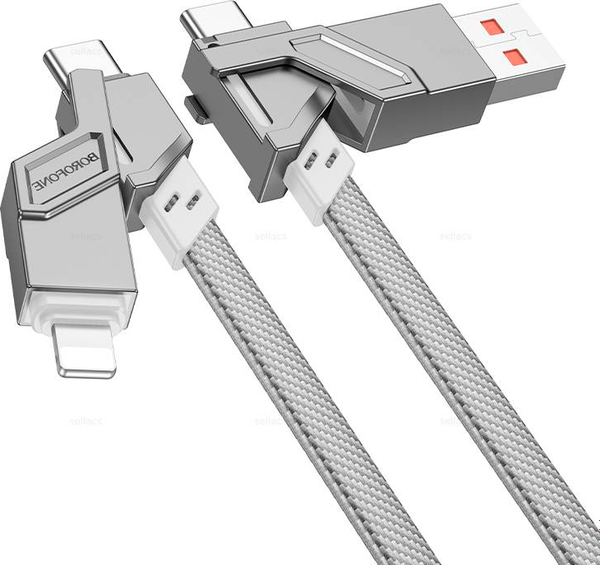 Кабель Borofone BU43 4в1 Lightning-Type C - фото