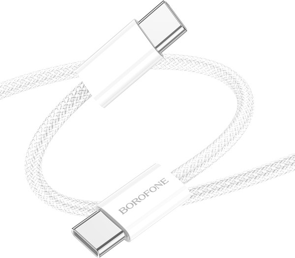 Кабель Borofone BX103 Type-C to Type-C 60W - фото
