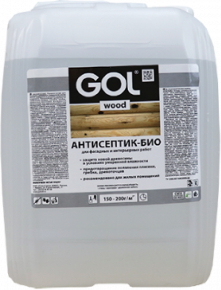 Антисептик для древесины GOL Антисептик-Био - фото