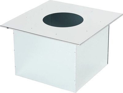 Потолочно-проходной узел дымохода Теплов и Сухов ППУ-Р 480x480 D220-260 - фото