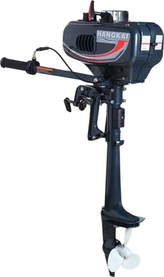 Мотор лодочный Hangkai 3.5 HP 2-тактный - фото